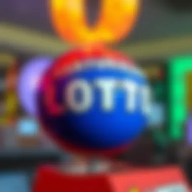 A vibrant illustration of the Australian Saturday Lotto logo