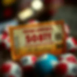 Historic lottery ticket from Belgium