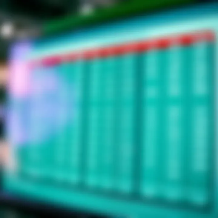 Comparison chart of betting sites