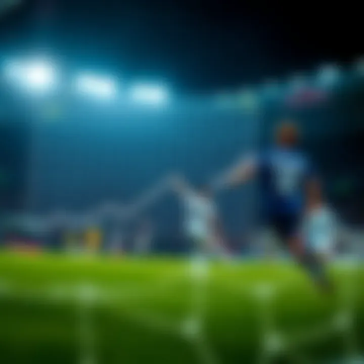 Graph showing betting market trends