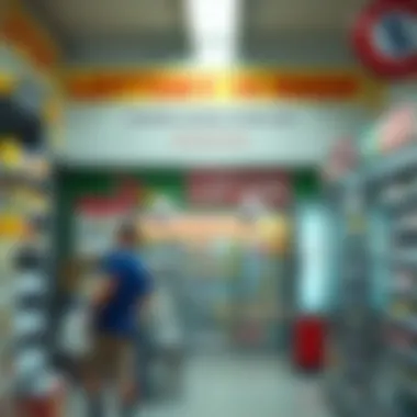 An insightful diagram outlining key criteria for selecting a lottery shop