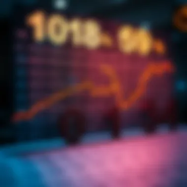 Historical data graph of Lotto winning numbers