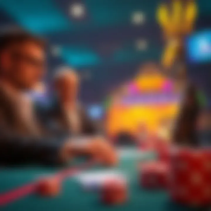 A conceptual image representing responsible gambling practices