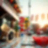 Korean lottery ticket showcasing vibrant designs