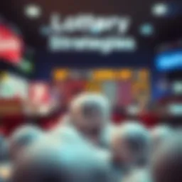 Visual representation of lottery strategies