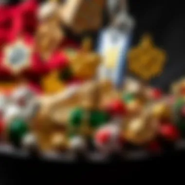 Symbols of Good Fortune in Betting A collection of lucky charms and betting symbols