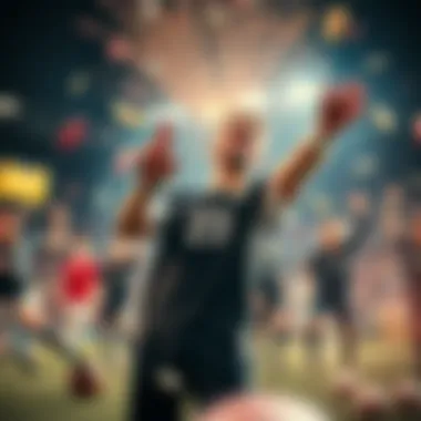 A dynamic graphic that showcases the excitement of lottery and betting scenarios.