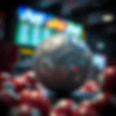 Graphical representation of probability strategies in lottery