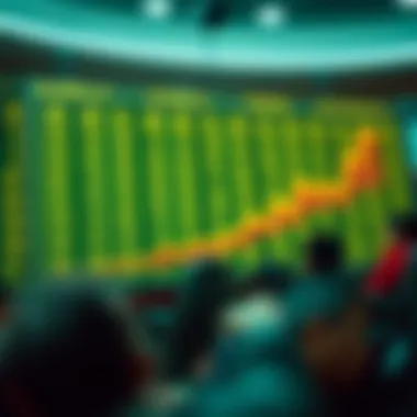 Visual representation of winning numbers trends