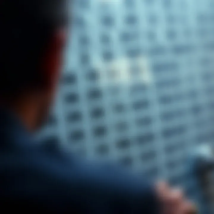 Visual representation of lottery number patterns