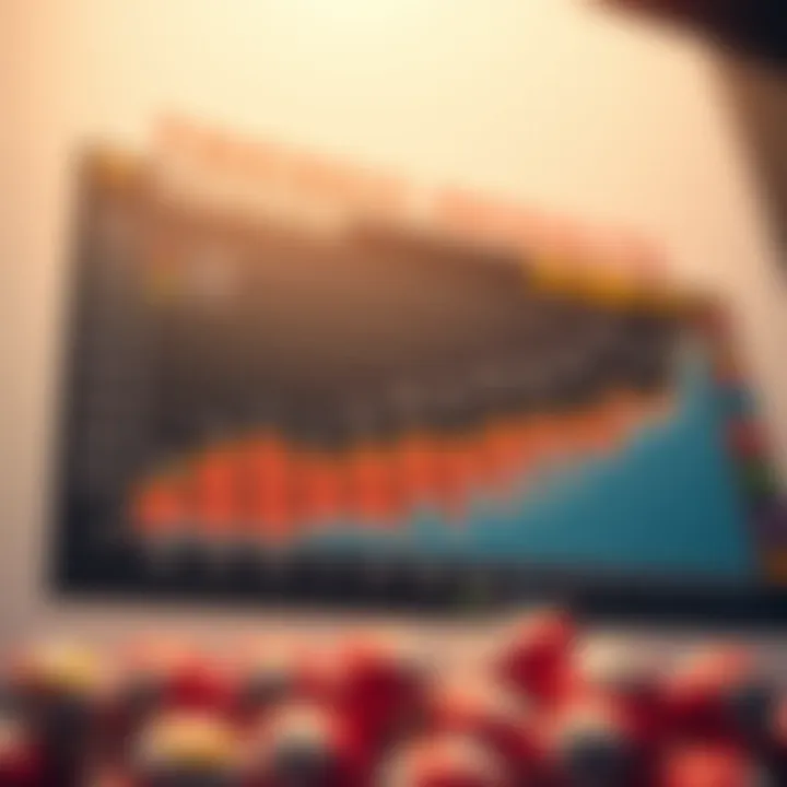 Lottery analysis chart showing trends.