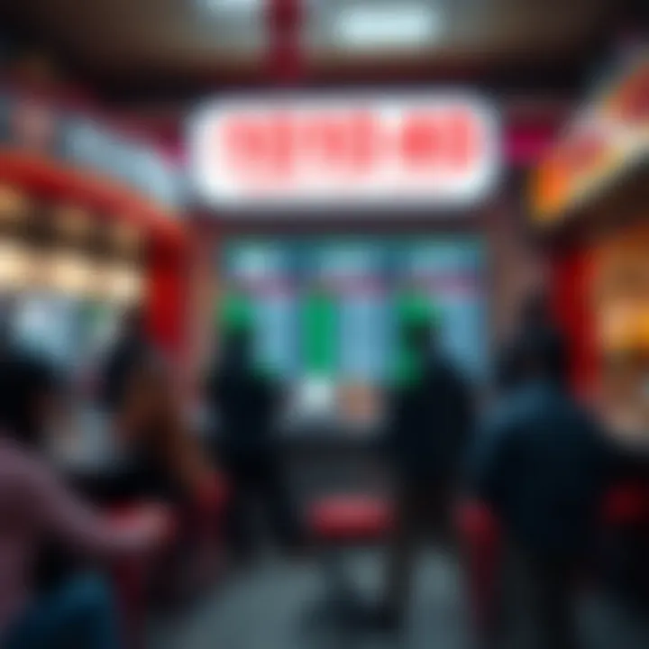 Historical data visualization of lottery results