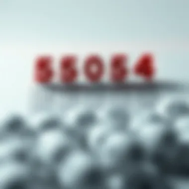 Statistical distribution of lottery numbers