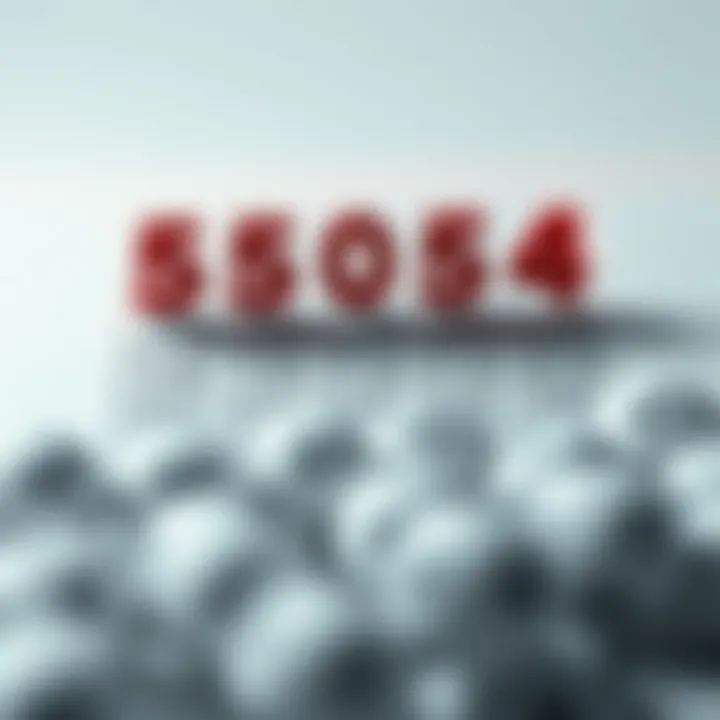 Statistical distribution of lottery numbers