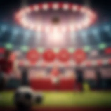 Infographic showing odds calculation in betting