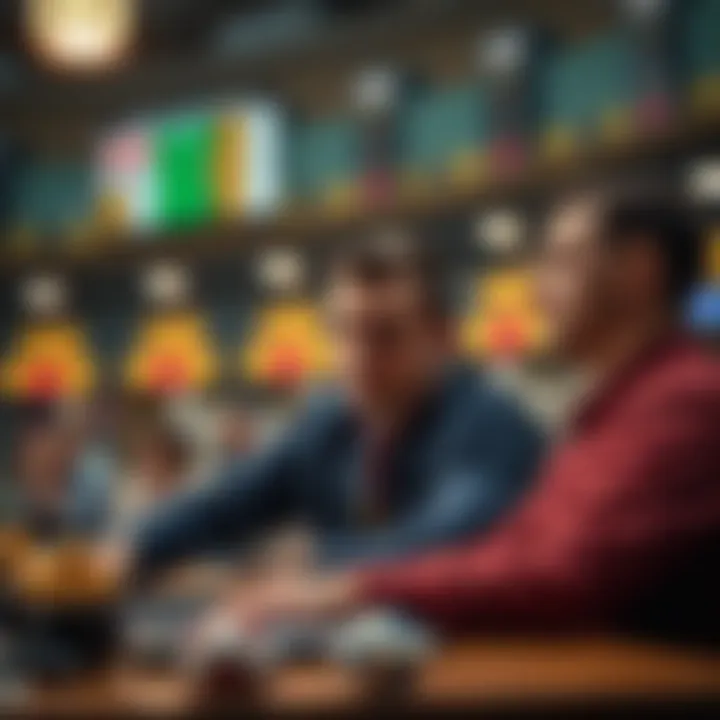 Visual strategy for lottery and sports betting analysis