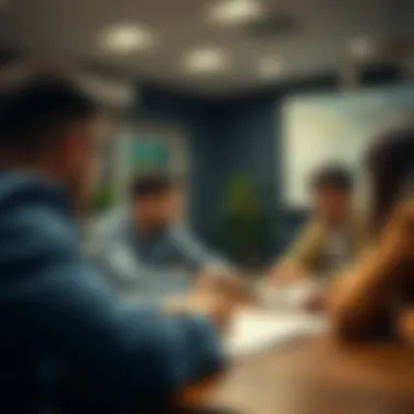 Successful strategy formulation represented through a brainstorming session