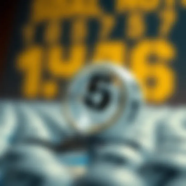 Symbolic representation of lottery numbers