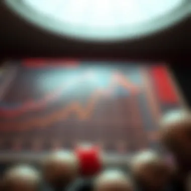 Graph showcasing winning patterns in lotteries