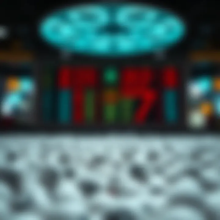 Data visualization of lottery patterns