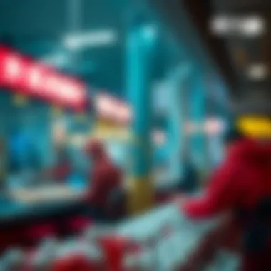 Visualization of lottery statistics