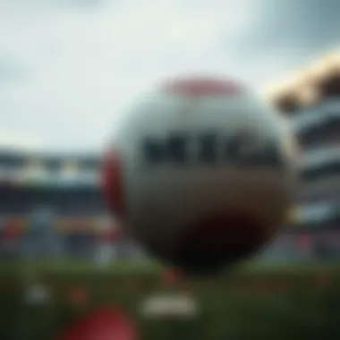 An illustration depicting the historical evolution of Mega Ball