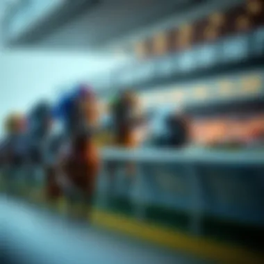 A graphical representation of modern betting trends in horse racing