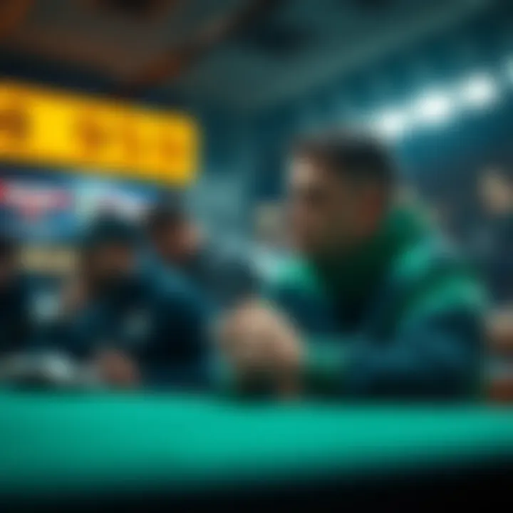 Conceptual representation of n사다리 in betting