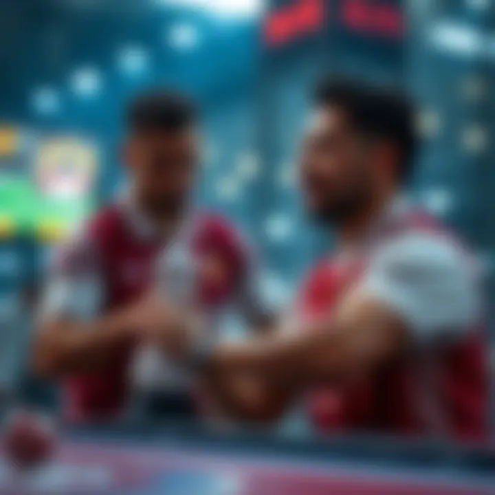 Visual representation of the betting strategies used in 나눔파워볼