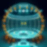 Illustration depicting the structural layout of the 나눔파워볼 system