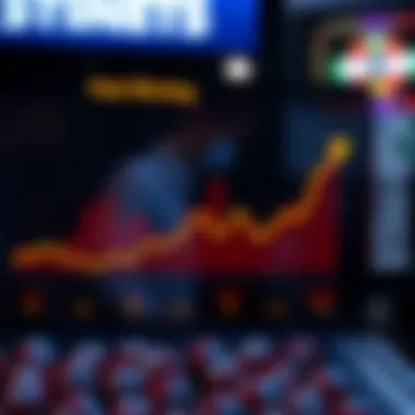 Graph showing past lottery winning trends