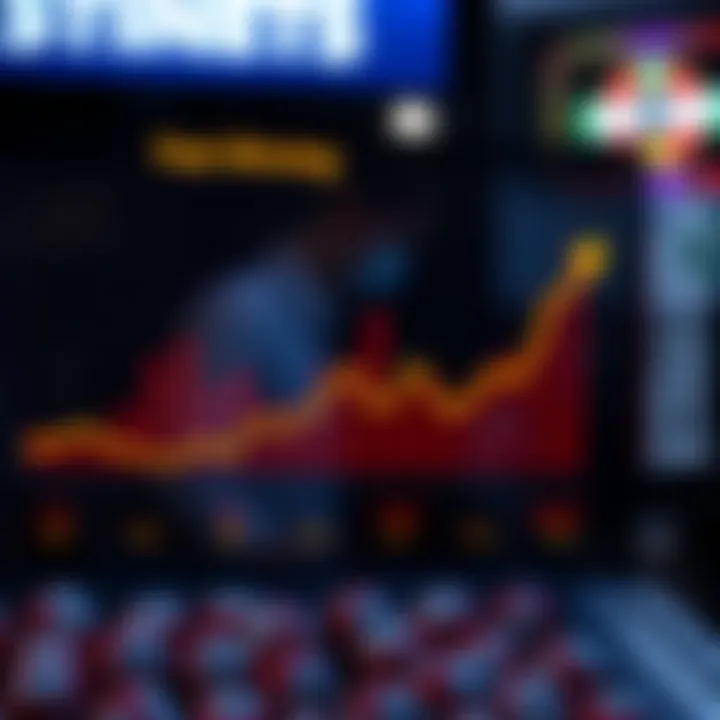 Graph showing past lottery winning trends