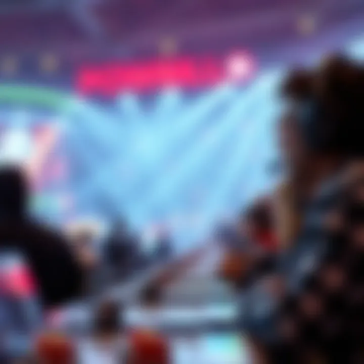 Live broadcast of Powerball event showcasing excitement and anticipation