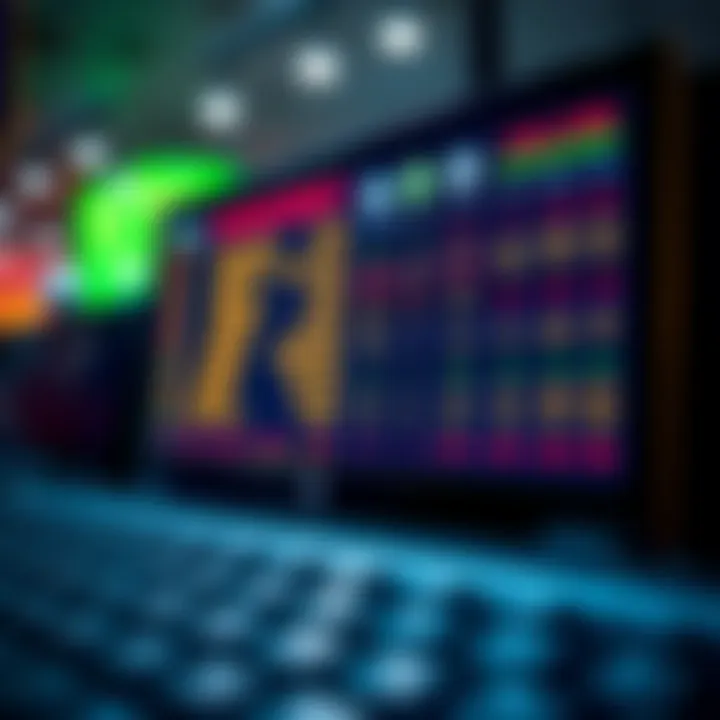 Real-time tracking interface of Powerball results