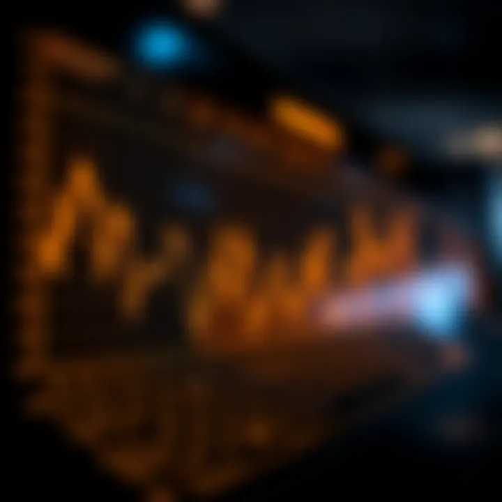 Statistical graph depicting lottery data analysis