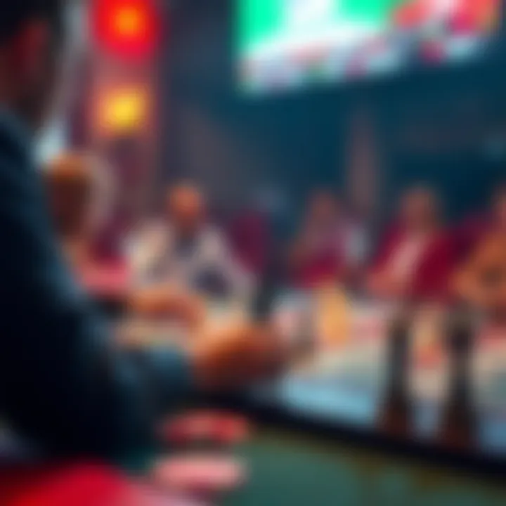 A strategic betting game illustrated