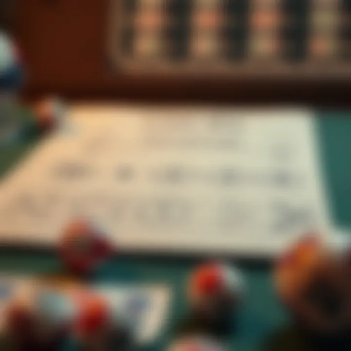 Game Strategies for Swiss Lotto An engaging diagram illustrating game strategies