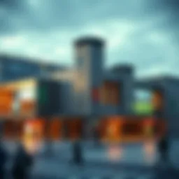 Visual representation of ticket transfer site architecture