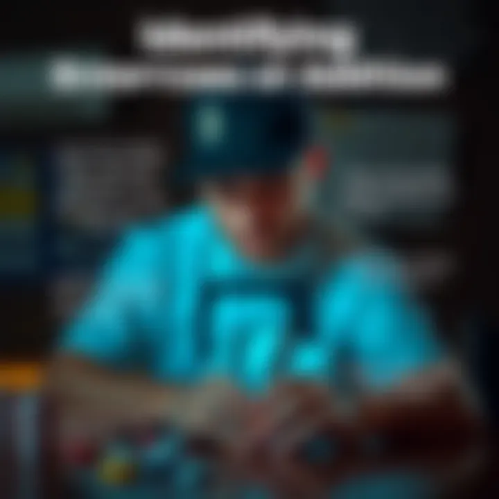 Signs and symptoms of addiction illustrated