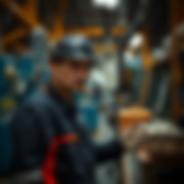 Work environment in the Toto Alba industry