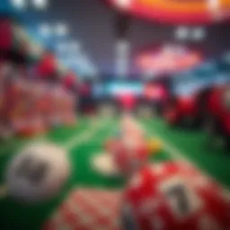 Visual representation of lottery trends and strategies